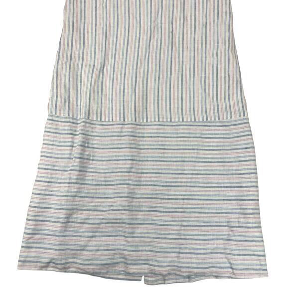 Island Company Oceano Linen Maxi Skirt in Junkanoo Womens Sz XS Boho Casual - Picture 4 of 12